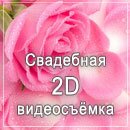 Свадебная 2D видеосъёмка